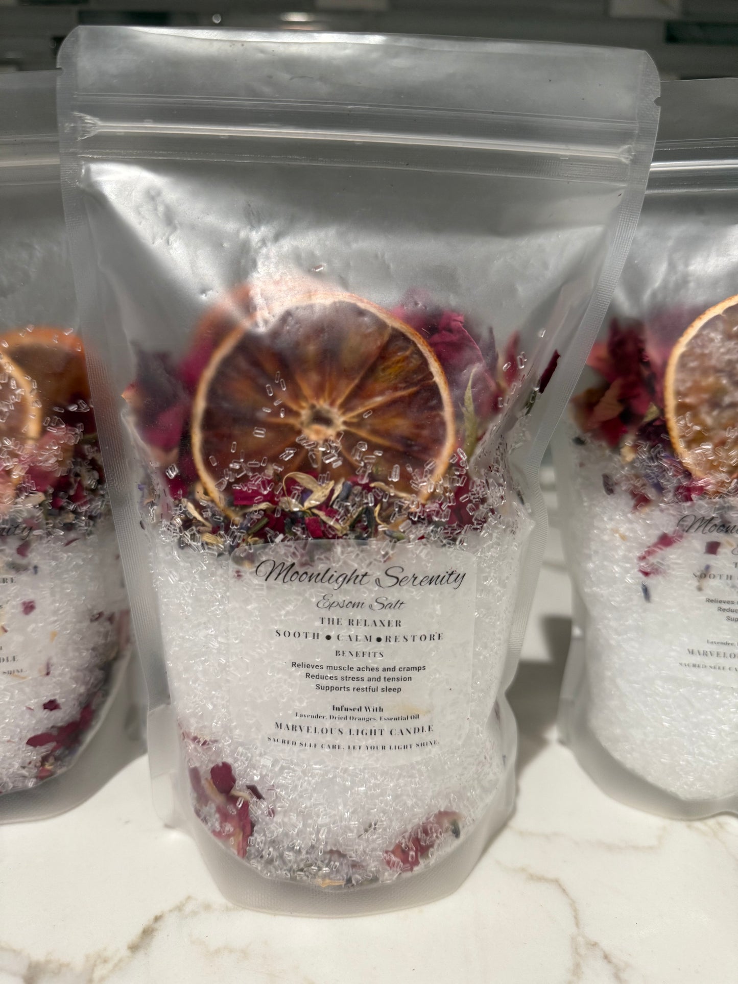 Sacred Bath Salt - Luxury Mineral Soaks for Body, Skin & Soul