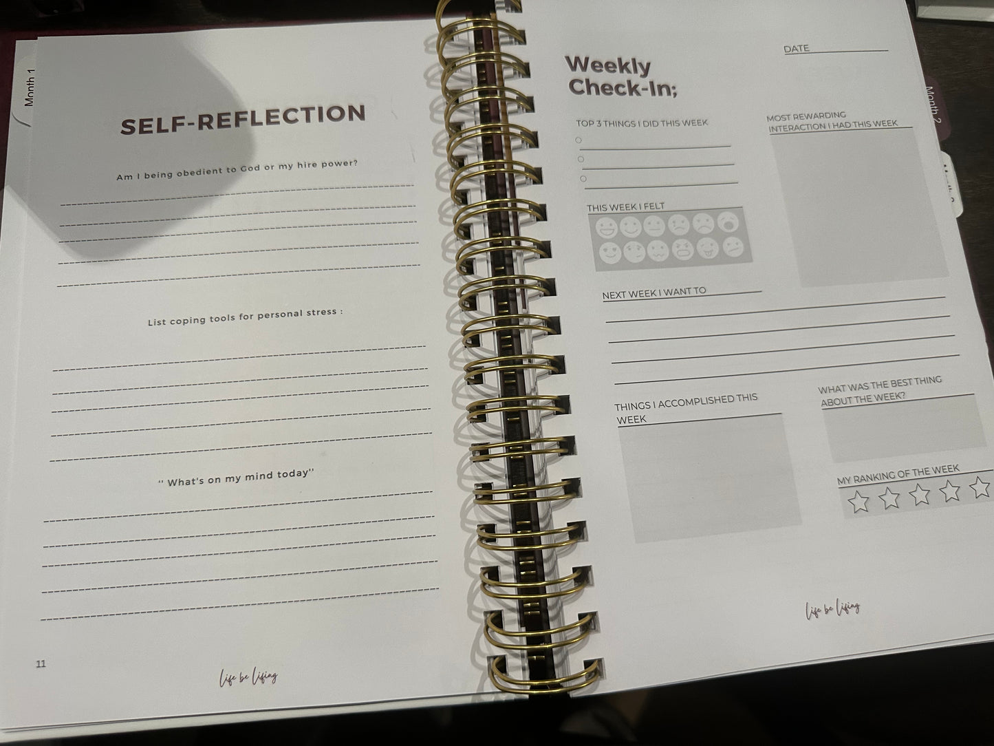 Life be Lifing Wellness Journal by Arrie Simpson