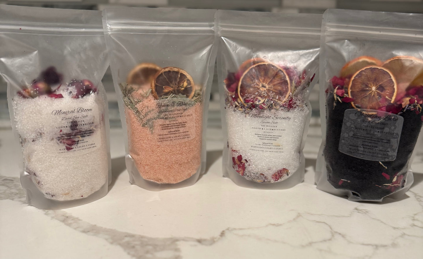 Sacred Bath Salt - Luxury Mineral Soaks for Body, Skin & Soul
