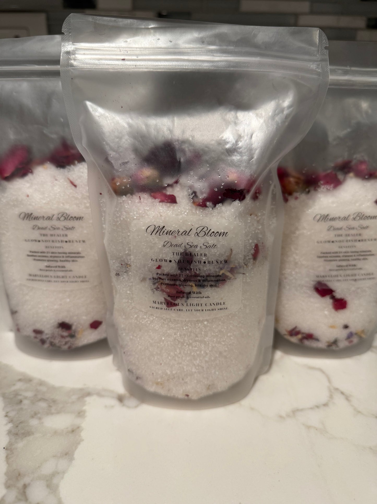 Sacred Bath Salt - Luxury Mineral Soaks for Body, Skin & Soul