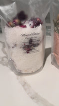 Load and play video in Gallery viewer, Sacred Bath Salt - Luxury Mineral Soaks for Body, Skin & Soul