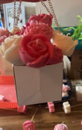 Load image into Gallery viewer, Petals of Love – Handbag Candle Bouquet

