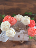 Load image into Gallery viewer, Petals of Love – Handbag Candle Bouquet
