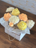 Load image into Gallery viewer, Petals of Love – Handbag Candle Bouquet
