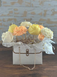 Load image into Gallery viewer, Petals of Love – Handbag Candle Bouquet
