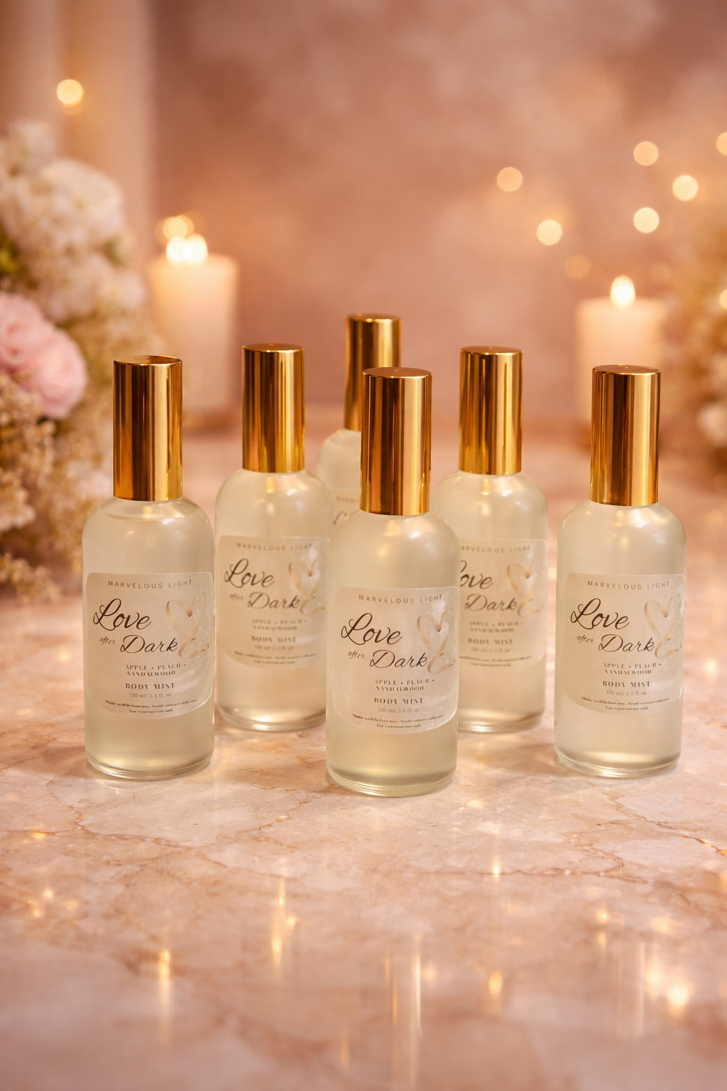 Marvelous Light Body Mist – Luxury Fragrance Spray