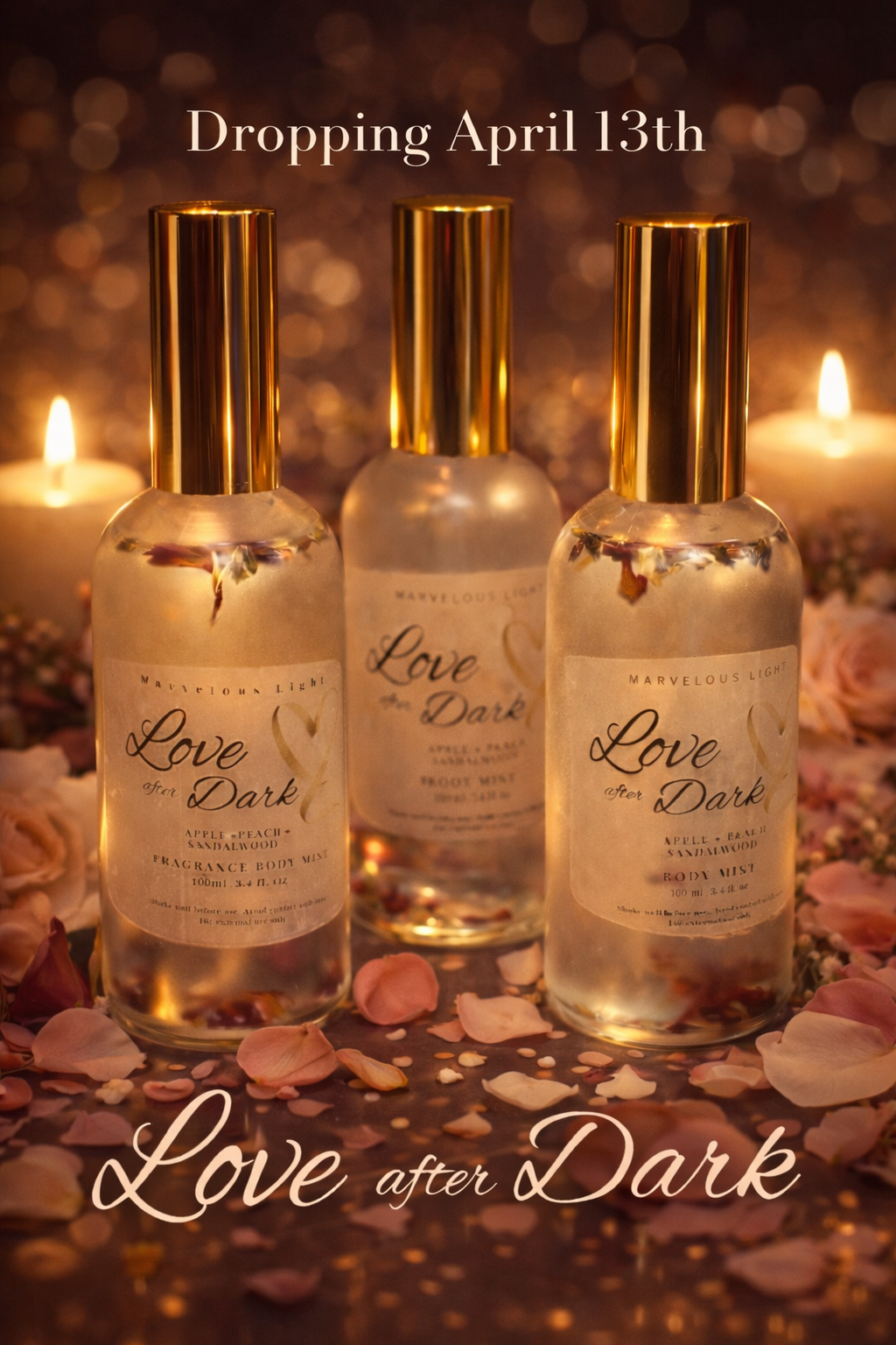 Marvelous Light Body Mist – Luxury Fragrance Spray
