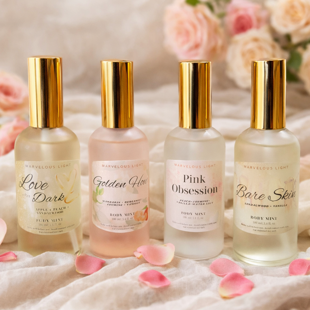 Marvelous Light Body Mist – Luxury Fragrance Spray