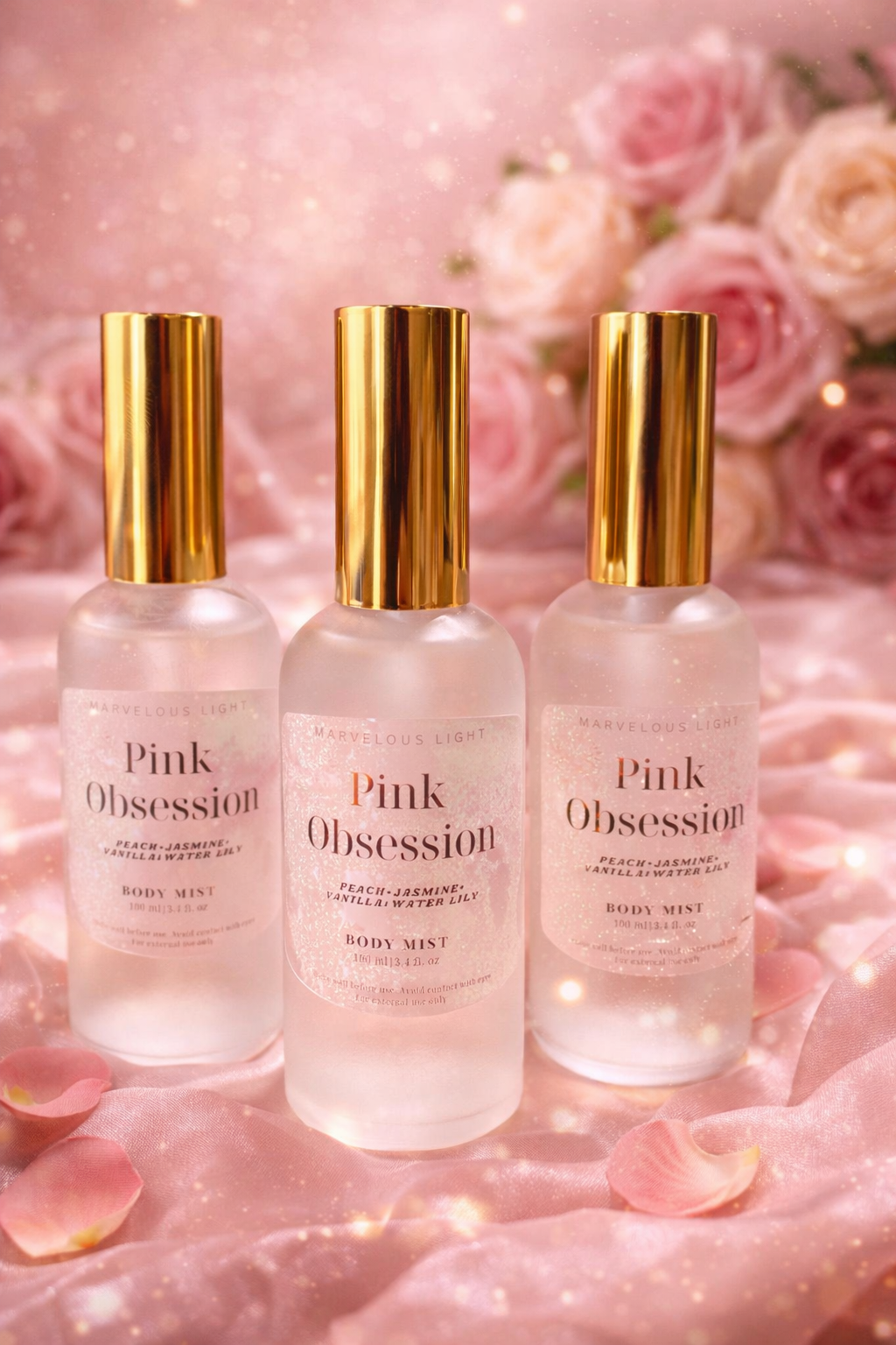 Marvelous Light Body Mist – Luxury Fragrance Spray