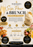 Load image into Gallery viewer, Sip. Pour. Brunch July 4th 10am - 12pm
