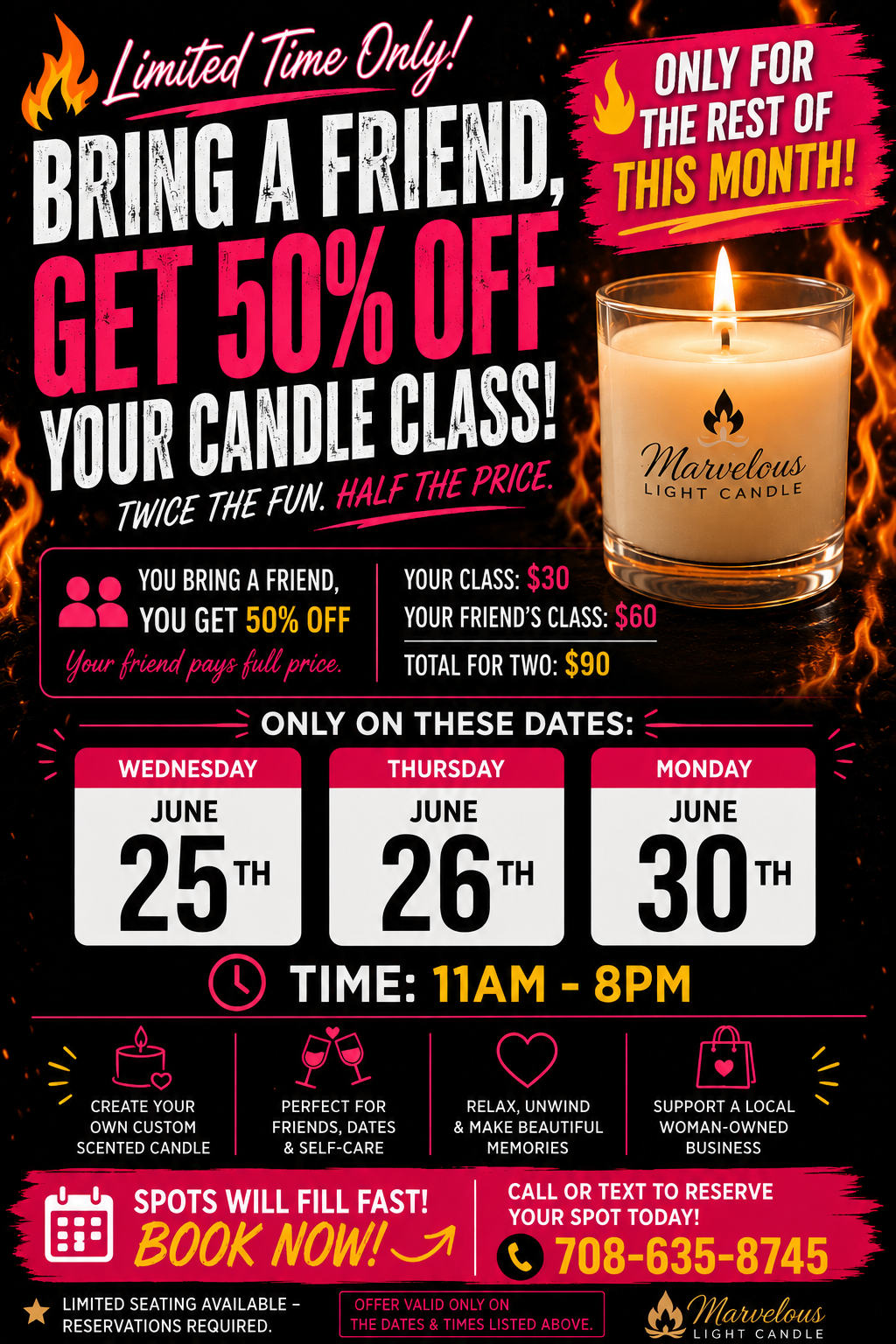 In-Studio Candle Making Workshop