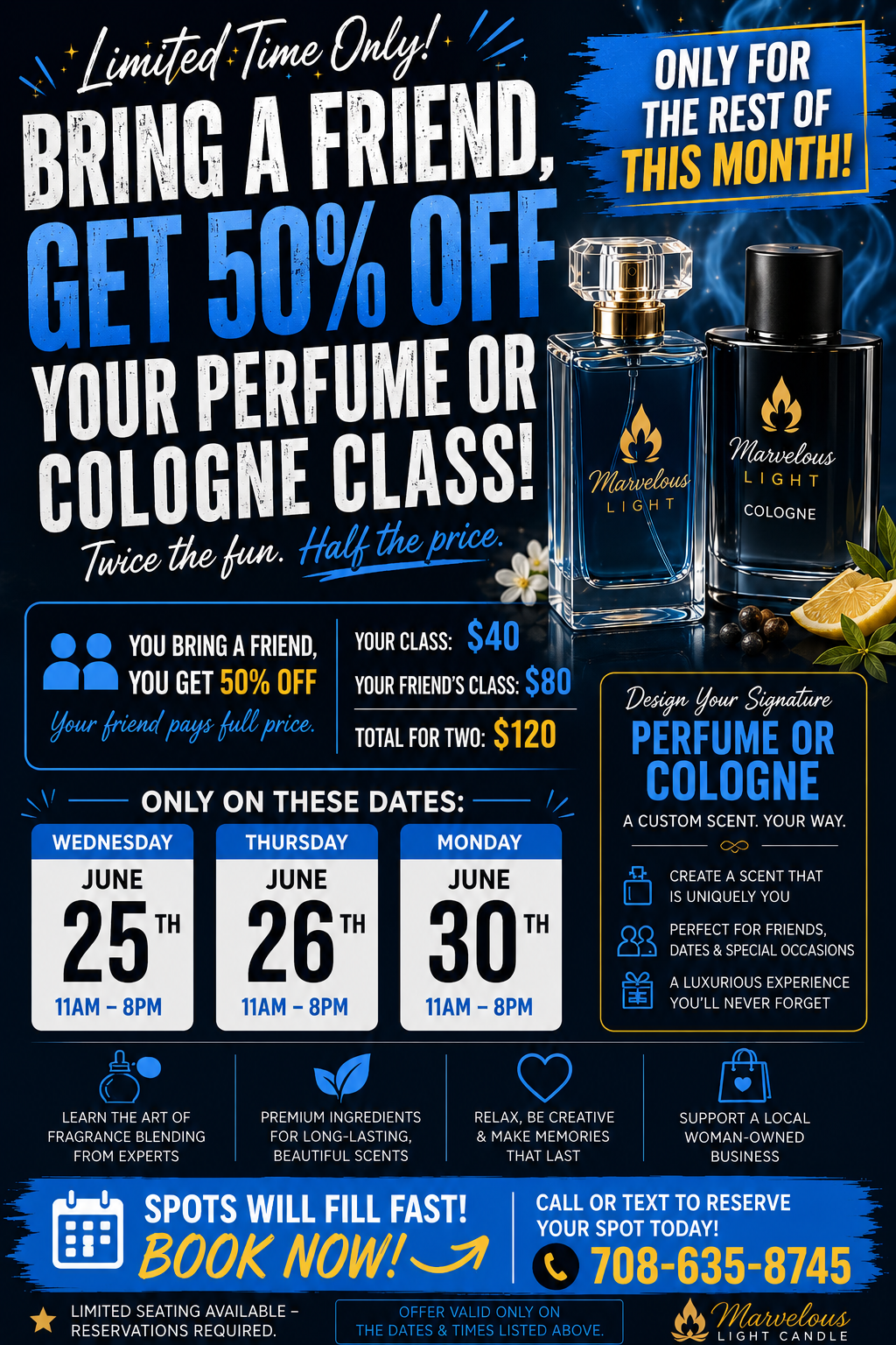 Perfume & Cologne Making Experience