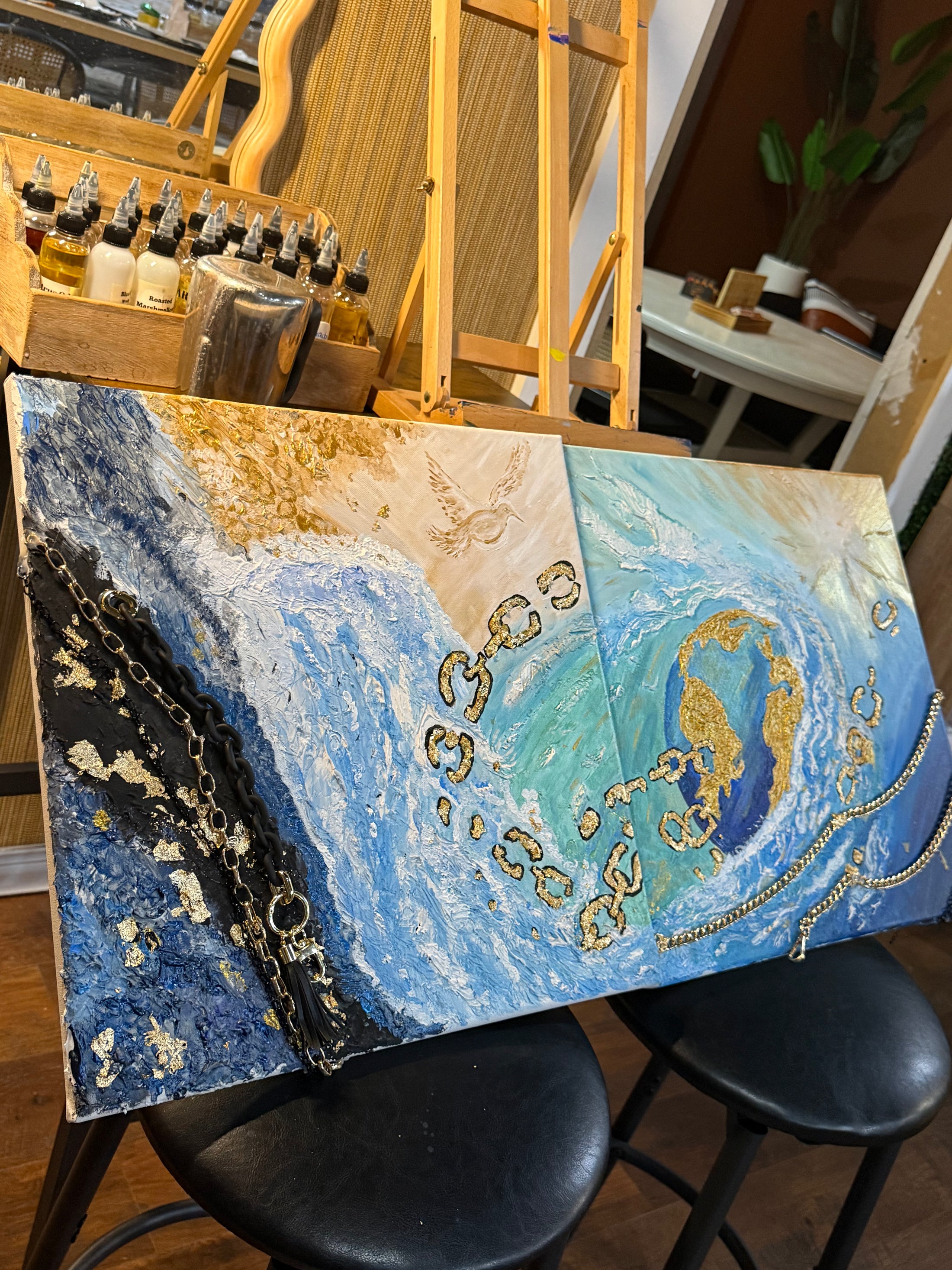 Streams in the Wilderness Painting 1
