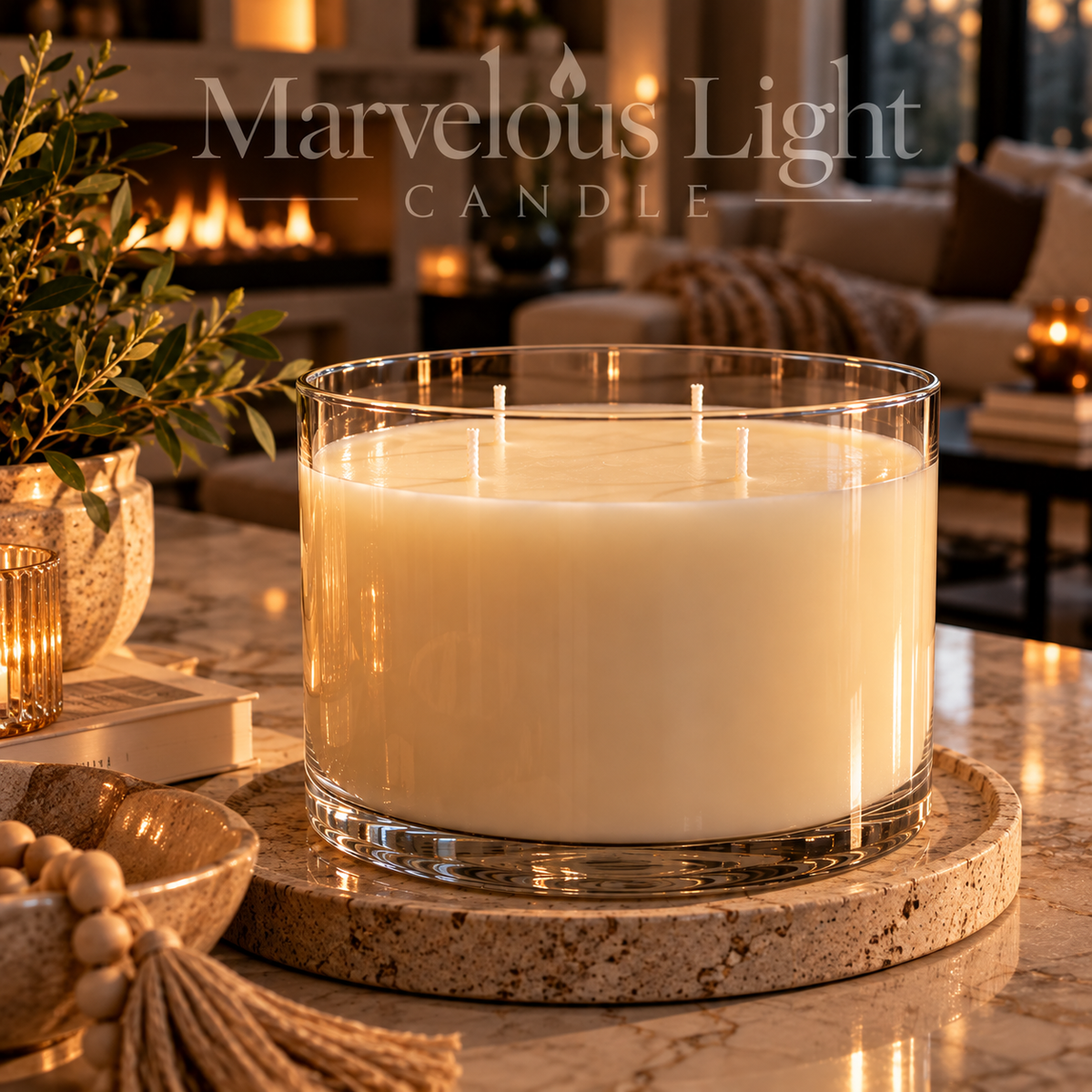 MARVELOUSLY EXTRAORDINARY™
Large Candles. A Bigger Experience. Pre-Order Drops Oct 9th !!!