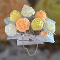 Load image into Gallery viewer, Petals of Love – Handbag Candle Bouquet
